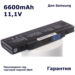 Аккумулятор iBatt 6600mAh, для AA-PB4NC6B AA-PB2NC6B AA-PL2NC9B AA-PB2NC3B AA-PB6NC6B