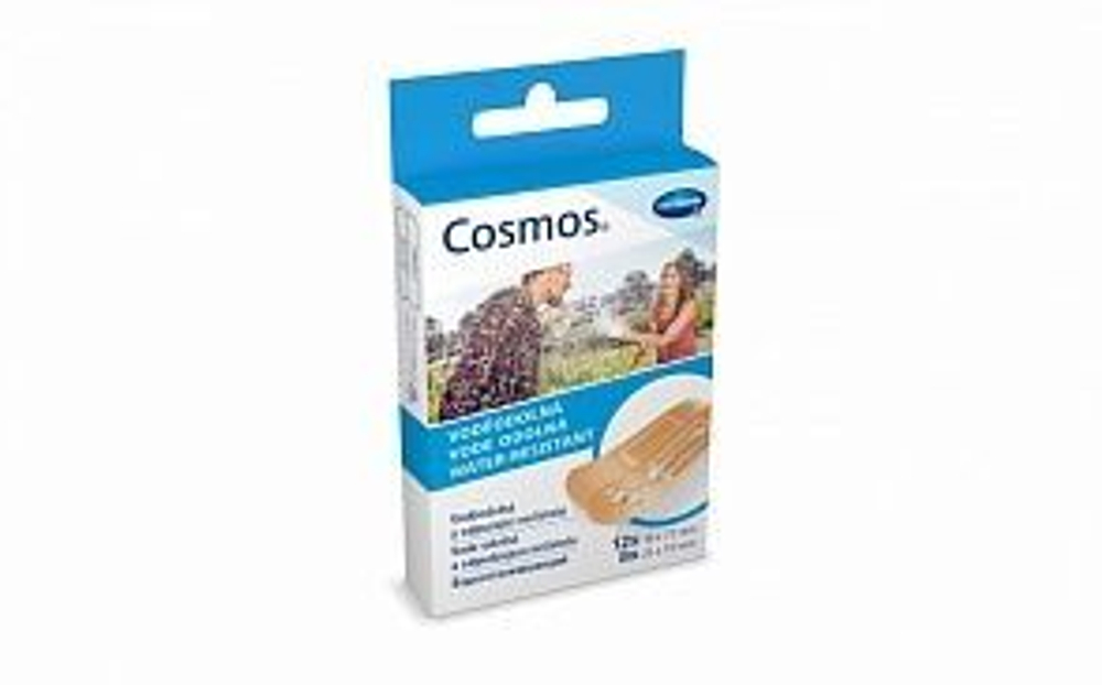 COSMOS water-resistant - Пластырь-пластинки, водоотталкивающий: 20 шт. 2 размера
