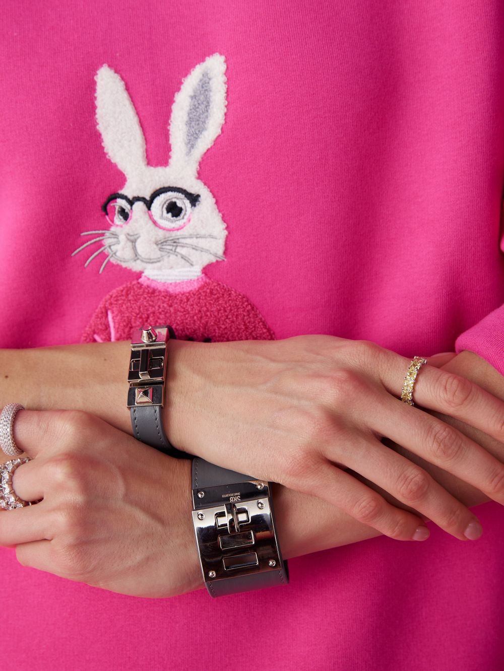 СВИТШОТ ЗАЙКА COOL FUCHSIA