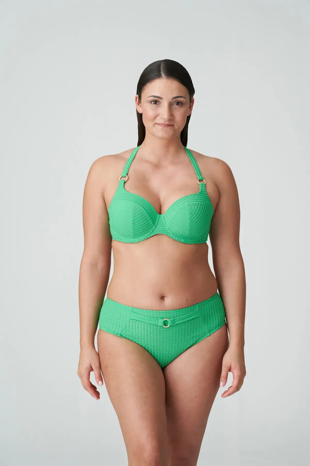 PRIMADONNA Топ с вырезом в форме сердца, зеленый