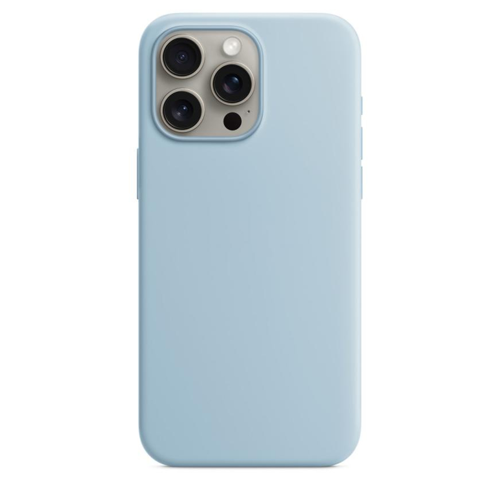 Силиконовый чехол MagSafe Silicone Case для iPhone 15 Pro Max