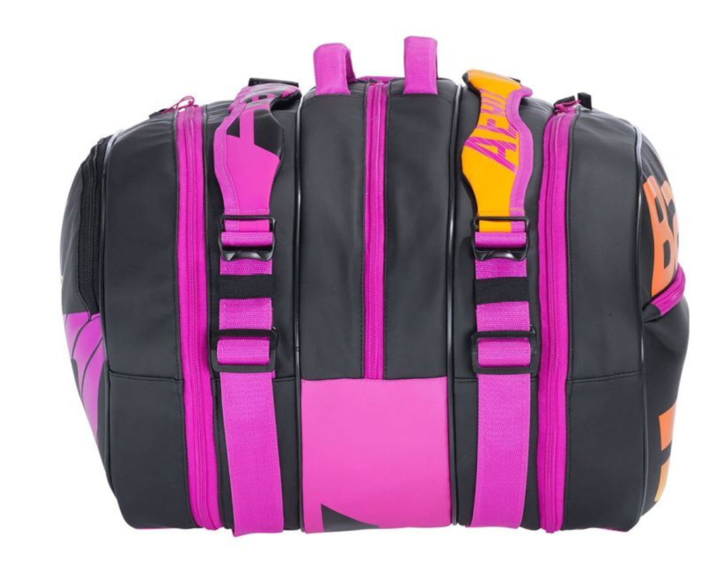 Сумка теннисная Babolat Pure Aero RAFA x12 - black/orange/purple