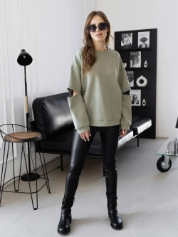 Свитшот с принтом Навожу суету