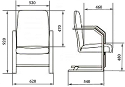 Кресло для руководителя VICTORIA С LX