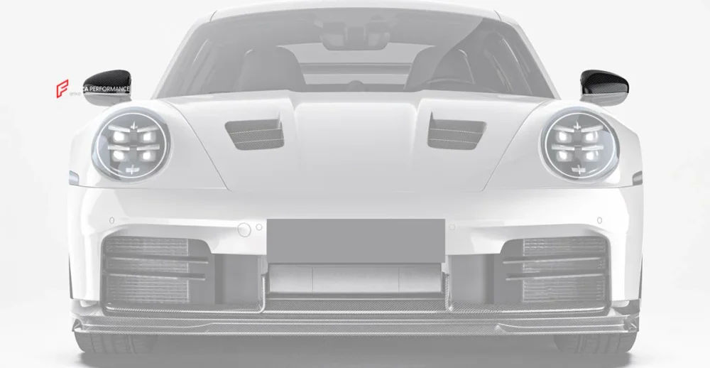 Карбоновые накладки на зеркала для PORSCHE 911 992.2 CARRERA 2025+