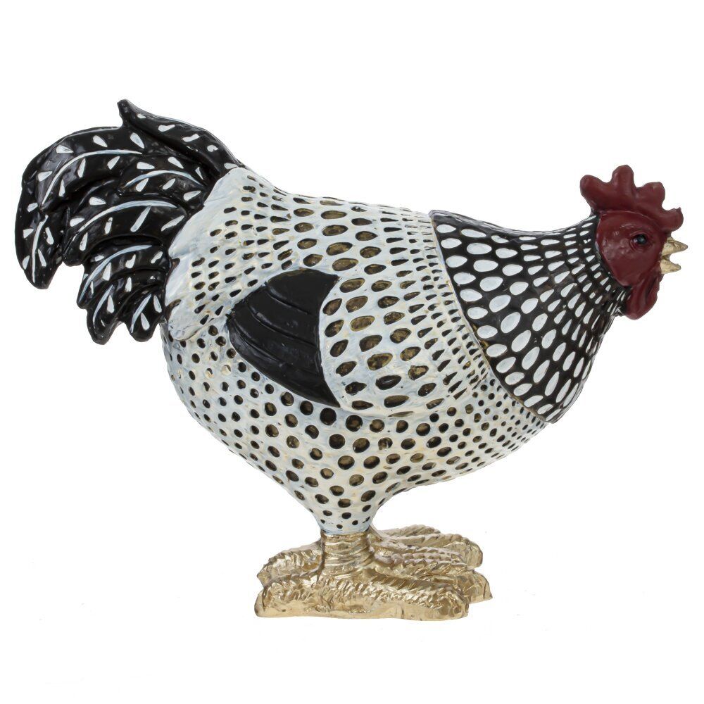 GAEM Фигурка декоративная "Петух"/"Курица", L13 W6 H15 см, 2в.