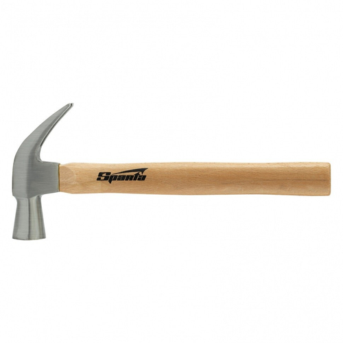 104235 Молоток-гвоздодер, 650 г, боек 32 мм, деревянная рукоятка Sparta
