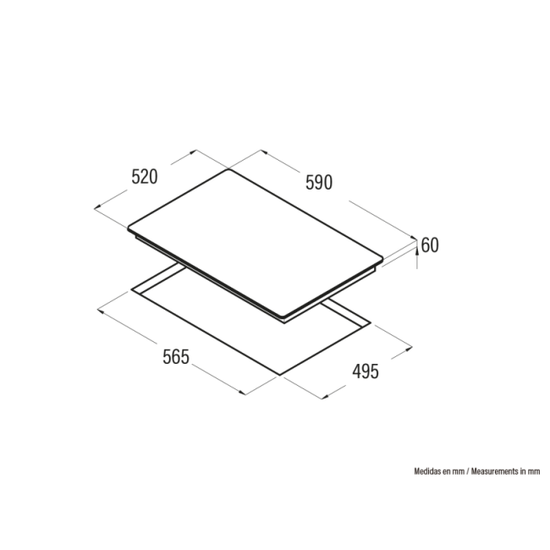 Индукционная варочная панель CATA I 6004 BK