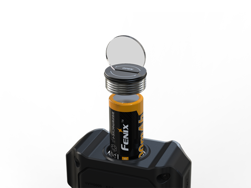 Фонарь светодиодный поисковой Fenix CL27R, 1600 лм, черный