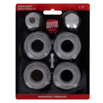 Комплект монтажный Royal Thermo 1”х 1/2quot; серебристый