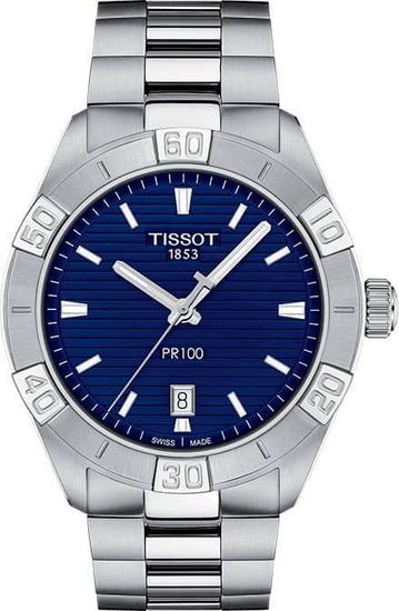 Мужские швейцарские наручные часы Tissot T101.610.11.041.00