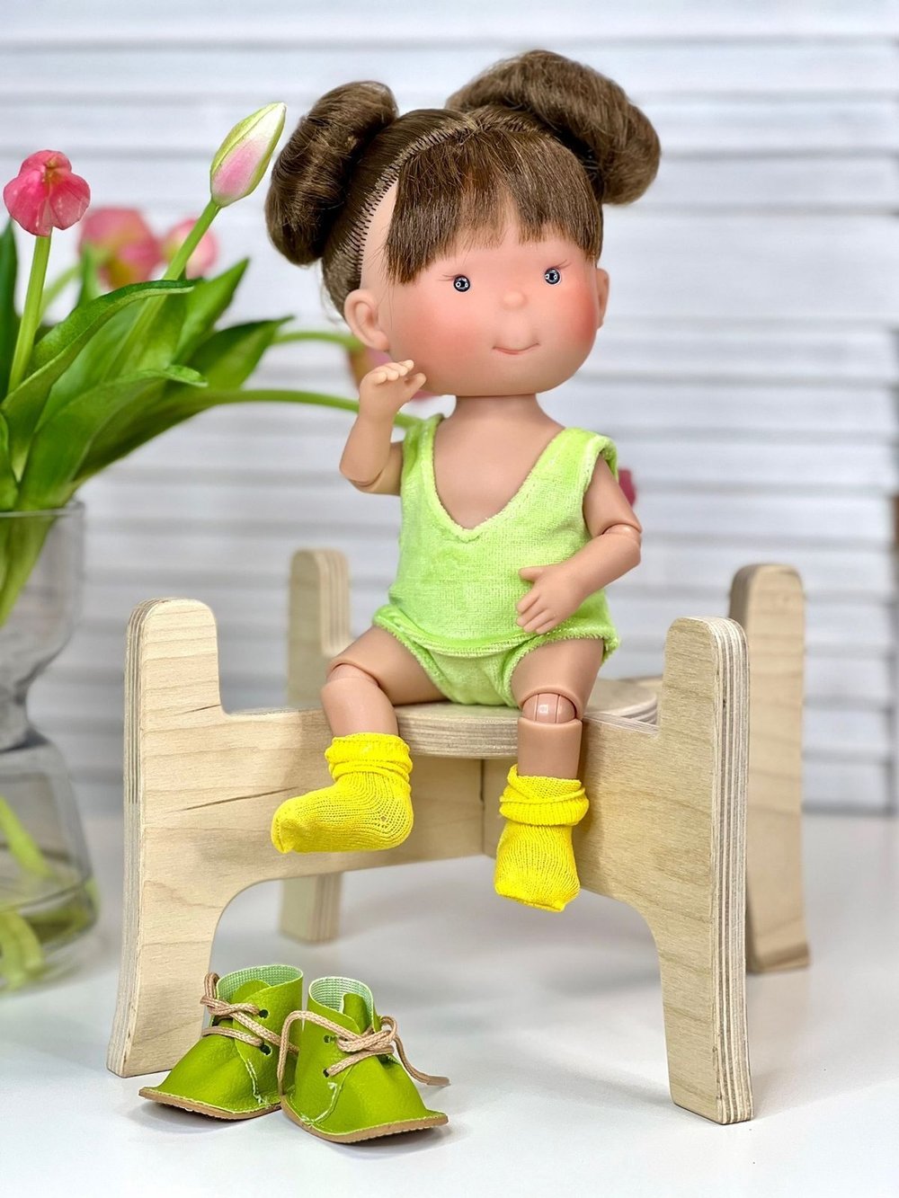 Кукла Nines виниловая 30см PIPPA шарнирная (2911K)