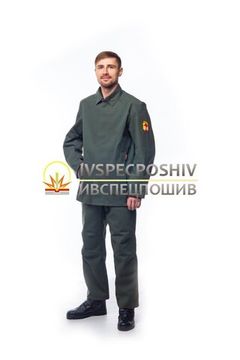 Костюм сварщика хб ОП (Аргос/серый)