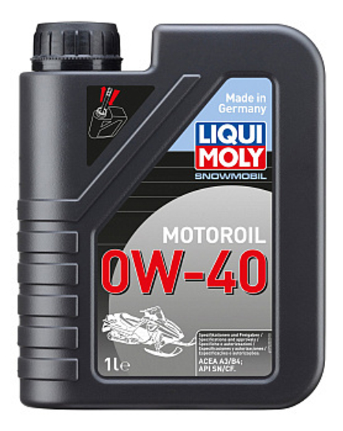 Масло для снегоходов 4Т Liqui Moly Snowmobil 0W-40 (1л) синтетика