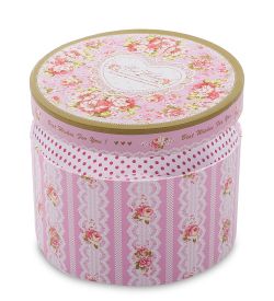 WF-41/3-B Коробка «С наилучшими пожеланиями» цв.розовый