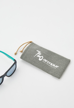 Спортивные очки 720armour Fabio / Shiny Crystal Black / Matte Emerald Green Temple / HC Polarized Smoke Revo Silver Lens