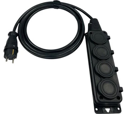 Удлинитель силовой iTOK i-CONNECT-COLOR-SU-KG-325-4-54-7-BLACK
