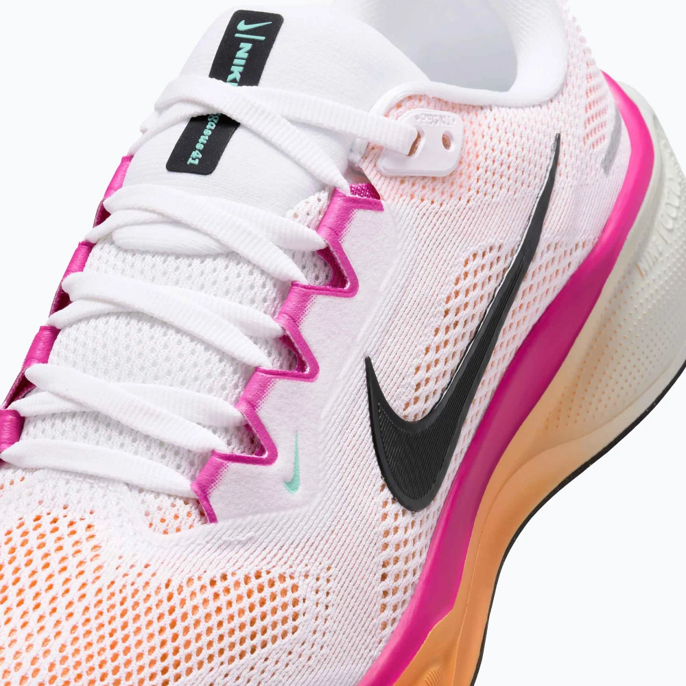 Женские Кроссовки для бега Nike Pegasus 41 white/fire pink/orange pulse/black