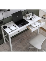 IKEA Письменный стол HEMNES,155*65*74, белый-коричневый, КЫМОР (ХЕМНЭС ИКЕА)