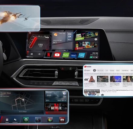 Мультимедиа блок для BMW 2020+ со штатным беспроводным CarPlay - Carmedia AI-990 на Android 10, 8-ядер, 4ГБ-64ГБ, 4G SIM-слот, простое подключение
