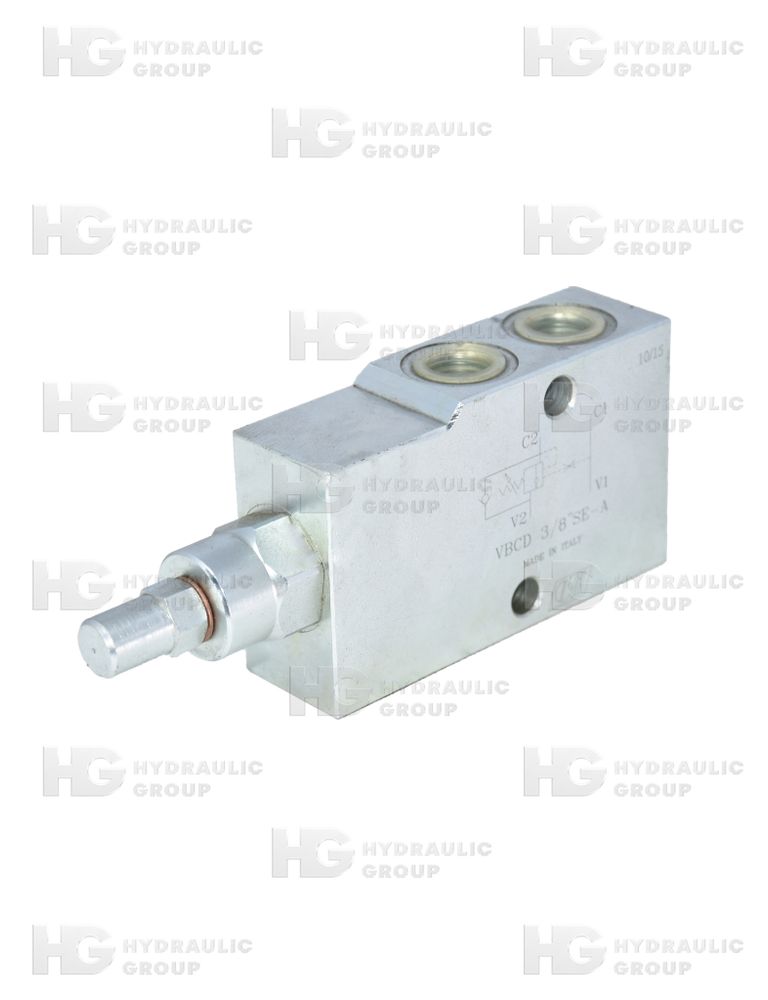 Тормозной клапан односторонний VBCD 3/8&quot; SE/A