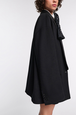 Брошь с пайетками