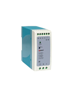 Блок питания на DIN-рейку 60Вт 220В AC/24В DC постоянного тока EKF DR-M-60W-24