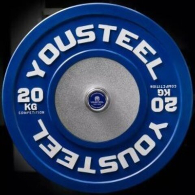 Диск соревновательный 20кг, синий