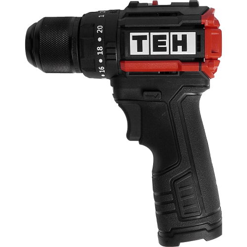 Дрель-шуруповерт ударная Б/Щ аккум TEH TDBL216T 16,8V 2 АКБ