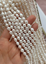 Жемчуг барочный 7мм, 5А