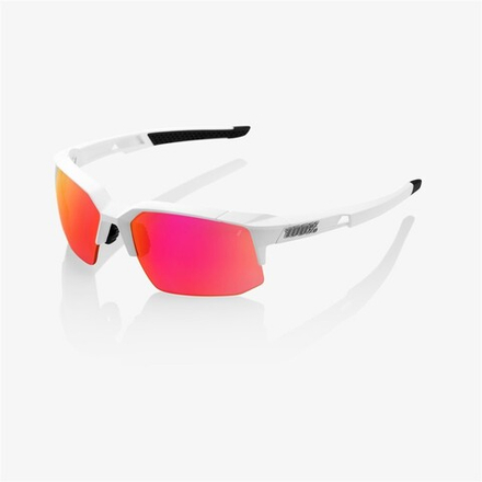 Очки спортивные 100% Speedcoupe Soft Tact Off White / Purple Multilayer Mirror Lens (61031-010-72)