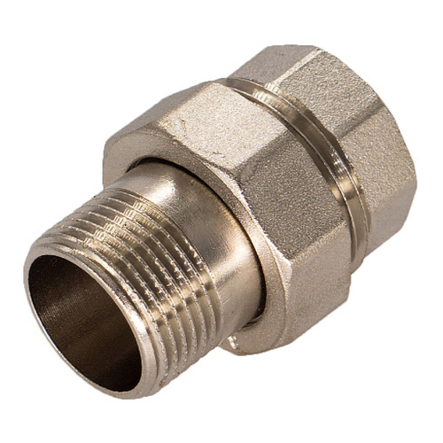 Соединитель СТМ с накид. гайкой прямой г/ш 1 1/2"