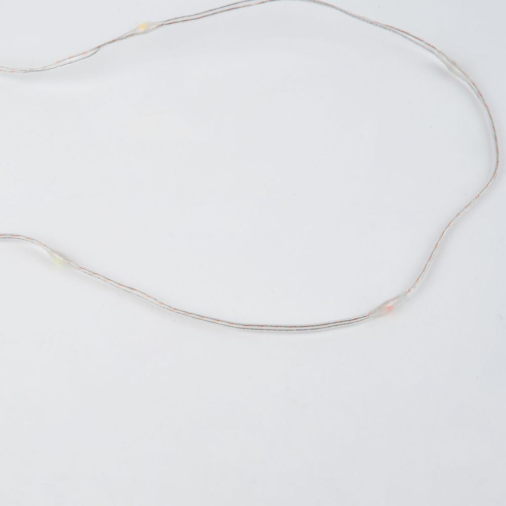 ULD-S1000-100-DTA MULTI IP20 DEW BAND Гирлянда светодиодная Полоса. 10м. 100 светодиодов. Разноцветный свет. Провод прозрачный. ТМ Uniel