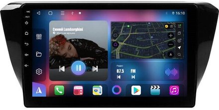 Магнитола для Skoda Superb 2015+ (без штатного усилителя) - FarCar BM3002M на Android 13, QLED, TS10, 4Гб+32Гб, CarPlay, 4G SIM-слот