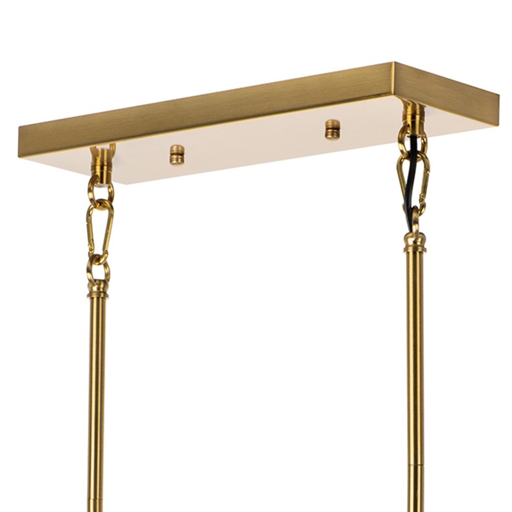 815183 Люстра CROCO 8х40W E14 ЛАТУНЬ