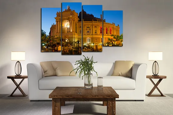 Модульная картина "Одесский театр оперы"