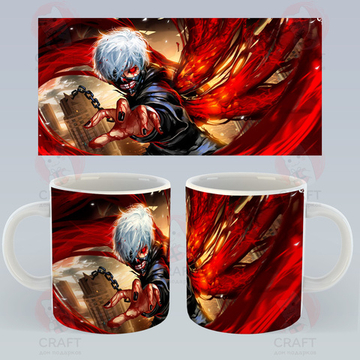 Кружка "Токийский гуль - Кэн Канэки"