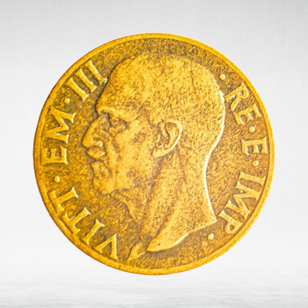 Italy 10 Centesimi 1940 R "Victor Emmanuel III", VF
