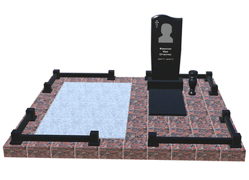 Готовое ритуальное сооружение 3,0м*2,4м (под ключ)