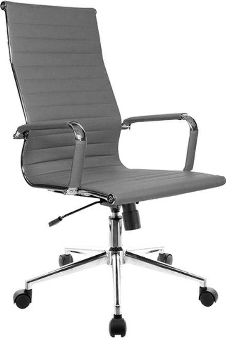 Кресло Everprof Rio T Экокожа Серый