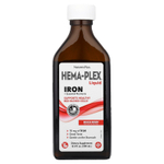 NaturesPlus, Hema-Plex®, жидкое железо и необходимые питательные вещества, ягодный вкус, 250 мл (8,5 жидк. унции)