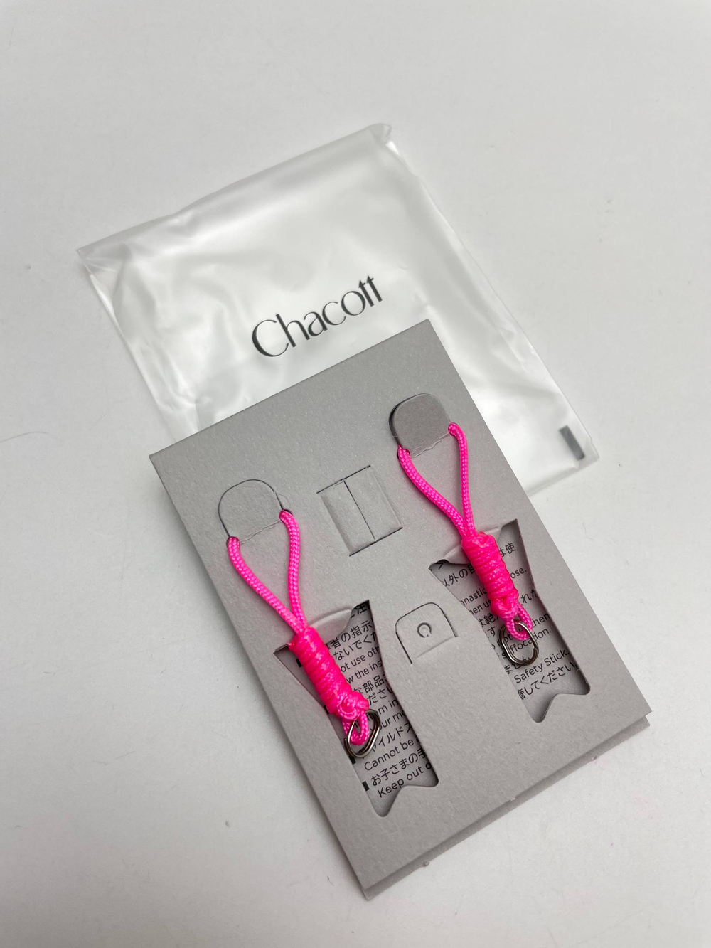 Карабины Chacott 2 шт. 043.Pink