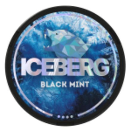 ICEBERG 75mg BLACK MINT