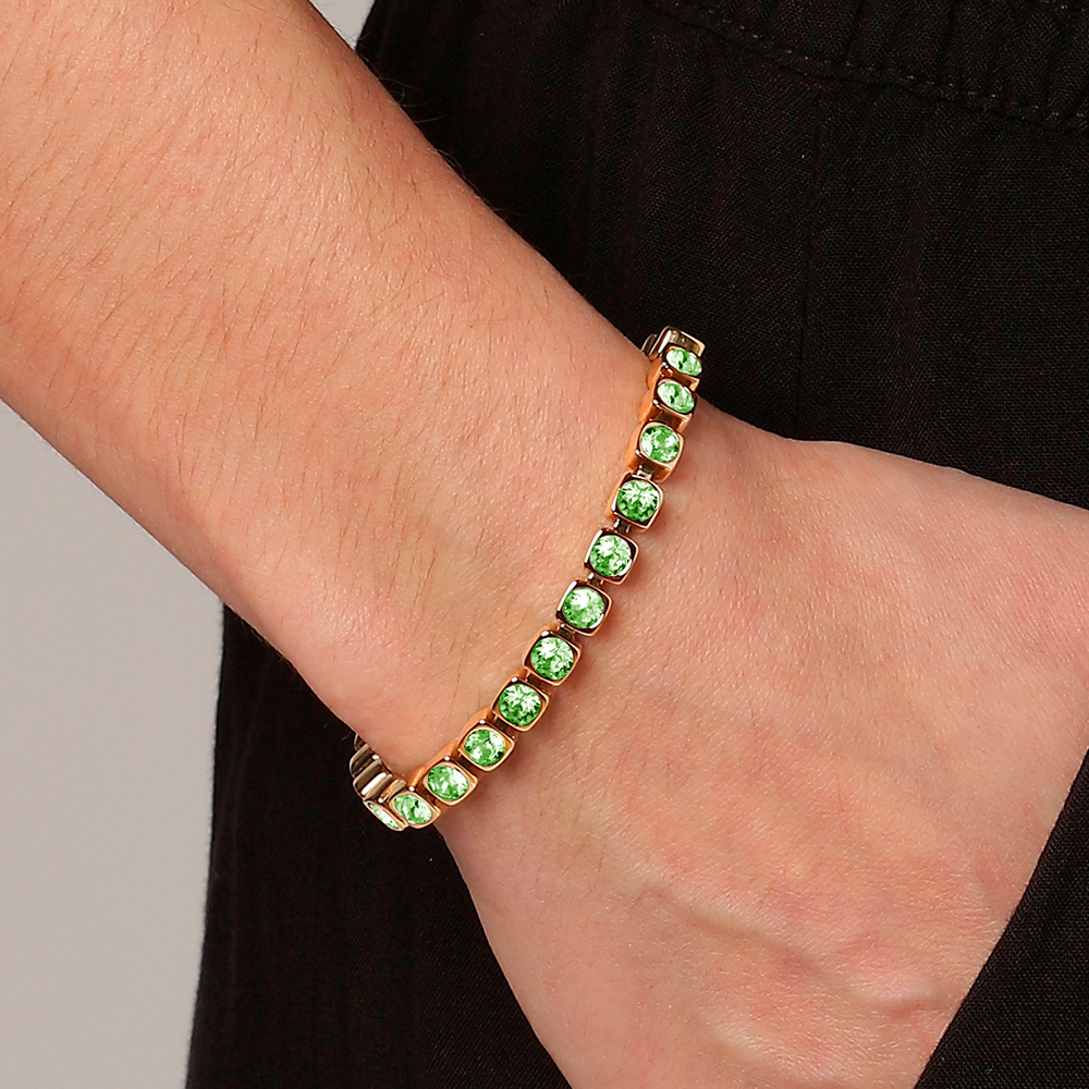 Браслет Dyrberg Kern CORY SG LIGHT GREEN 460089