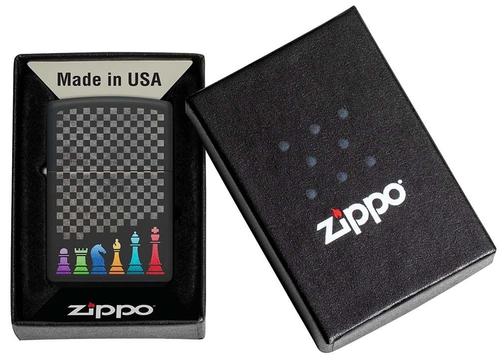 Зажигалка Zippo Chess Pieces (48662) 6