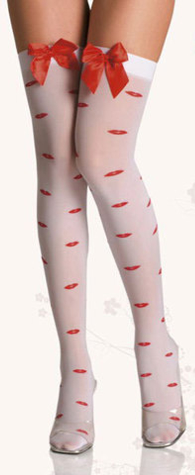 Чулочки с губками и бантом