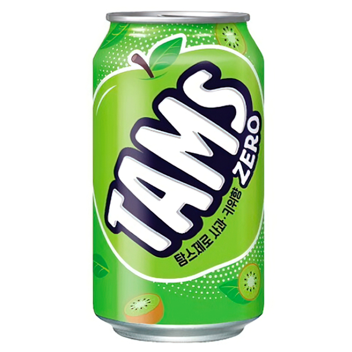 Напиток газированный Tams Zero Киви-Яблоко (8 ккал) 355 мл