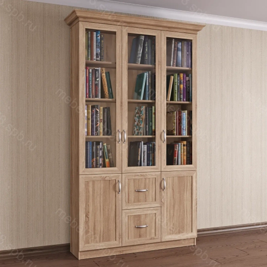 Шкаф книжный 3/4