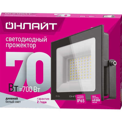 Прожектор светодиодный 61 950 OFL-70-6K-BL-IP65-LED