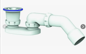 Сифон для душевого поддона Unicorn G21 50х40 плоский, с отводом 40х40/50 533298